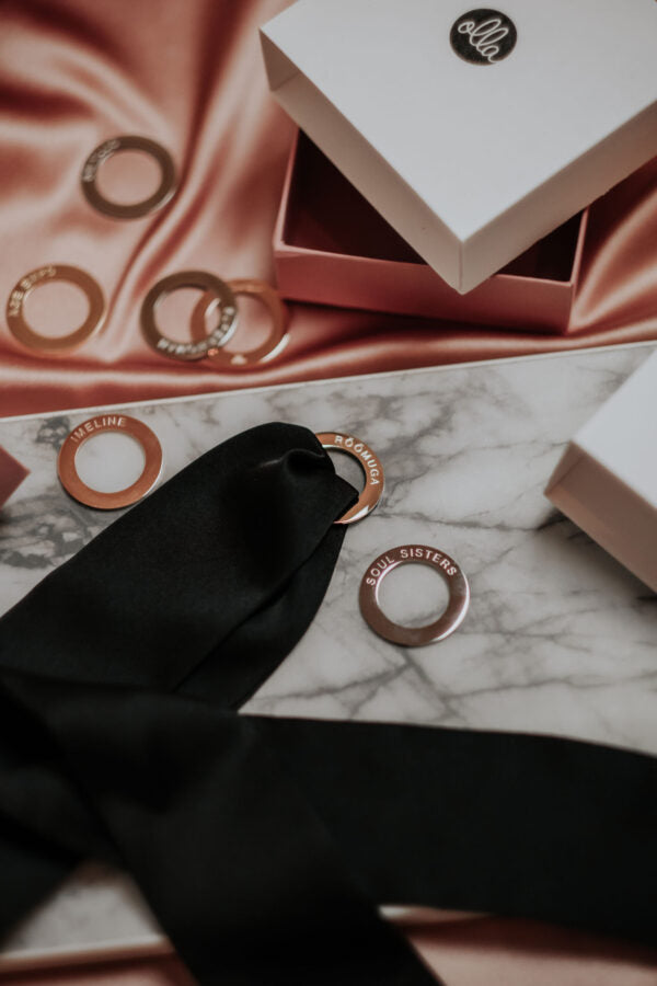 Satin Ribbon Bracelet - LOVE