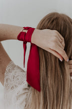 Satin Ribbon Bracelet - SUPERWOMAN