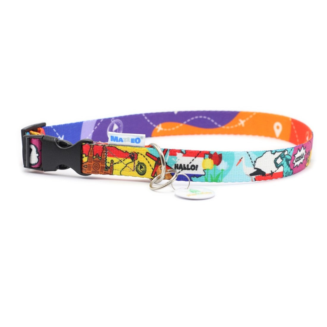 Collar With A Plastic Bucle – Travel