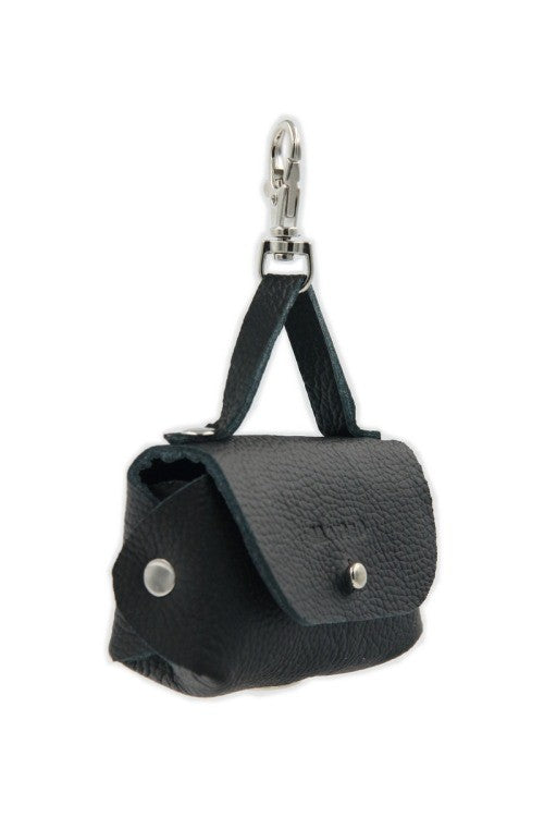 Matteo Bellissima dog waste bag holder in black