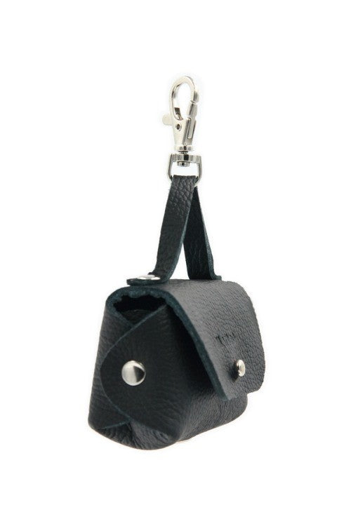 Matteo Bellissima dog waste bag holder in black