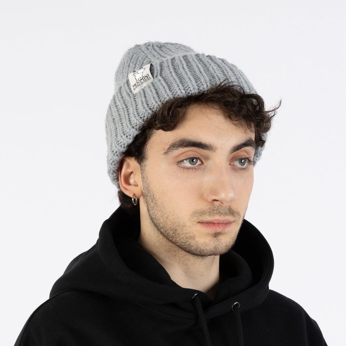 Moominpappa Chunky Beanie - Grey