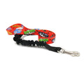 Shock Absorbing Dog Leash - Red Graffiti