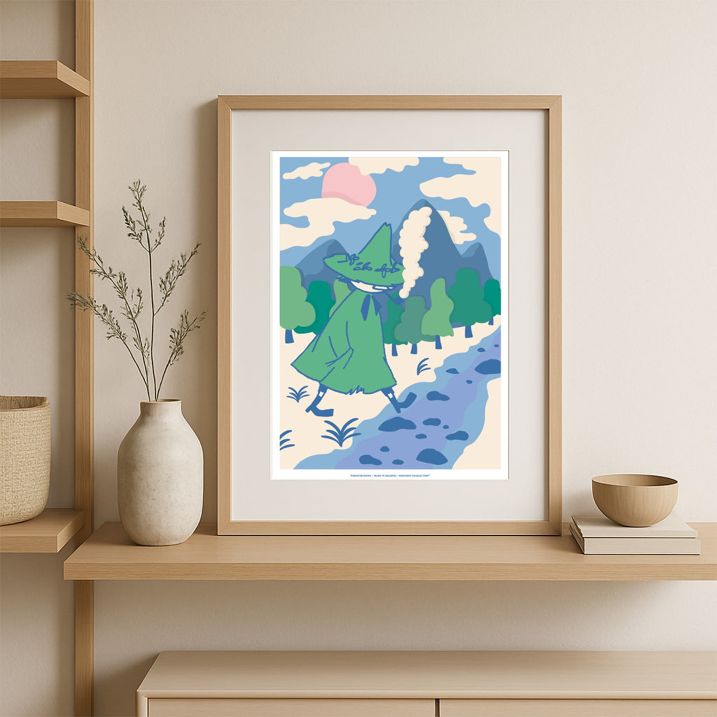 Snufkin Poster, 30x40 cm