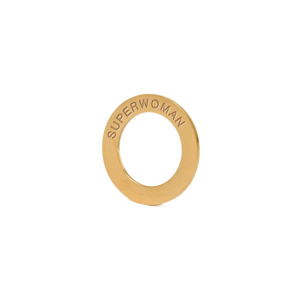 Satin Ribbon Bracelet - SUPERWOMAN