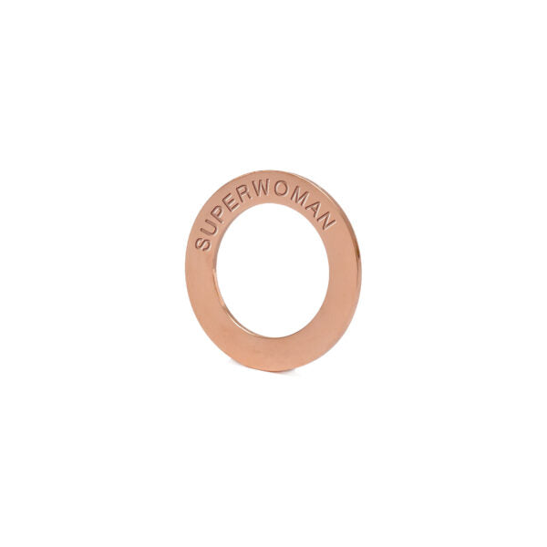 Satin Ribbon Bracelet - SUPERWOMAN
